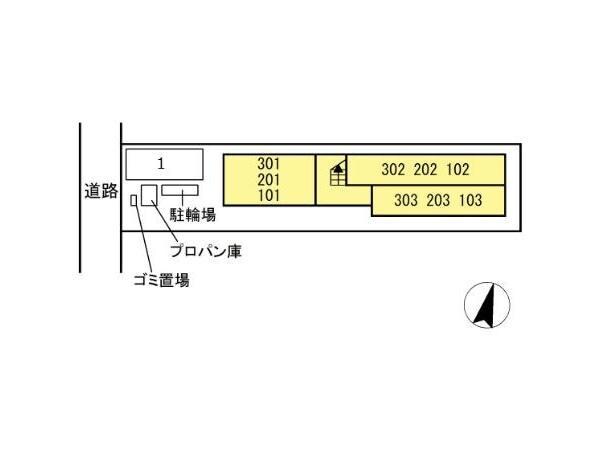 配置図 Ｄ－ｒｏｏｍ今町