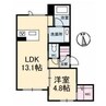 ドリーミオ 1LDKの間取り