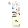 グランコスモＢ 1Kの間取り