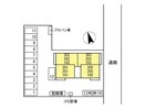 配置図 Ｄ－ｒｏｏｍ椿（曙町）