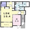 グレイス　日吉台 1LDKの間取り