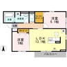 Ａｒｂｏｒ(ｱｰﾊﾞｰ） 2LDKの間取り