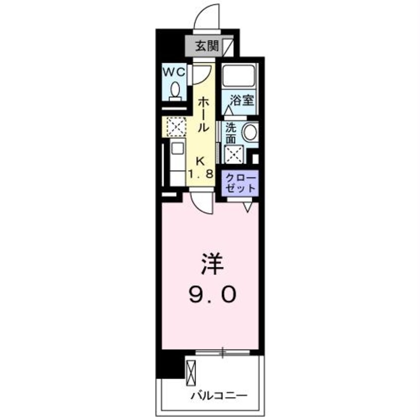間取図 アプローズ（花園町）