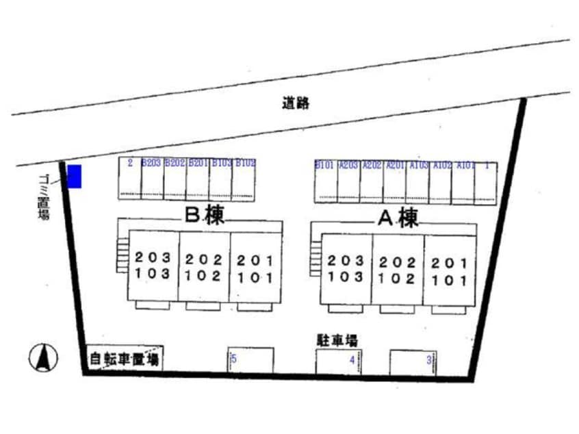  サンハイツ藤　Ｂ