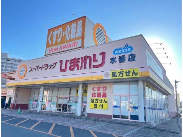 スーパードラッグひまわり水呑店(ドラッグストア)まで527m グランドゥールあおば　A