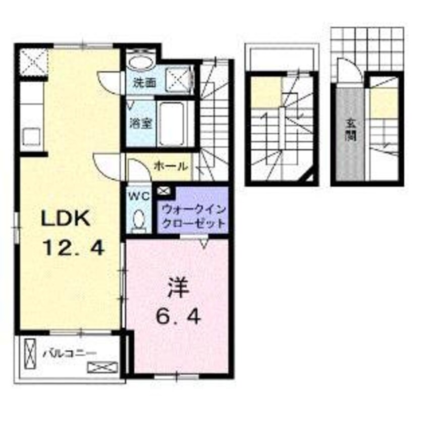 間取図 オー　リジェール