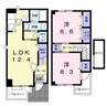 ツインズ（幕山台） 2LDKの間取り
