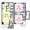 ツインズ（幕山台） 2LDKの間取り