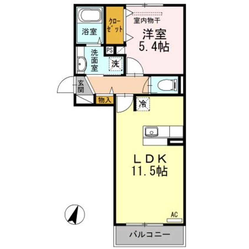 間取図 アルコイーリス