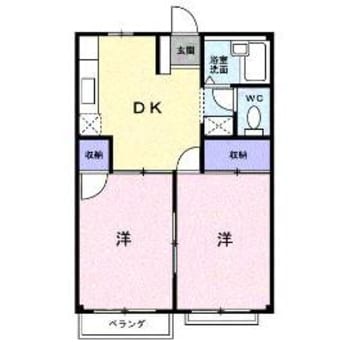 間取図 エルディム鋤崎