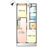 ニコ泉 2LDKの間取り