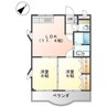 アレキサンドリア 2LDKの間取り