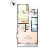 アンセスター 1LDKの間取り