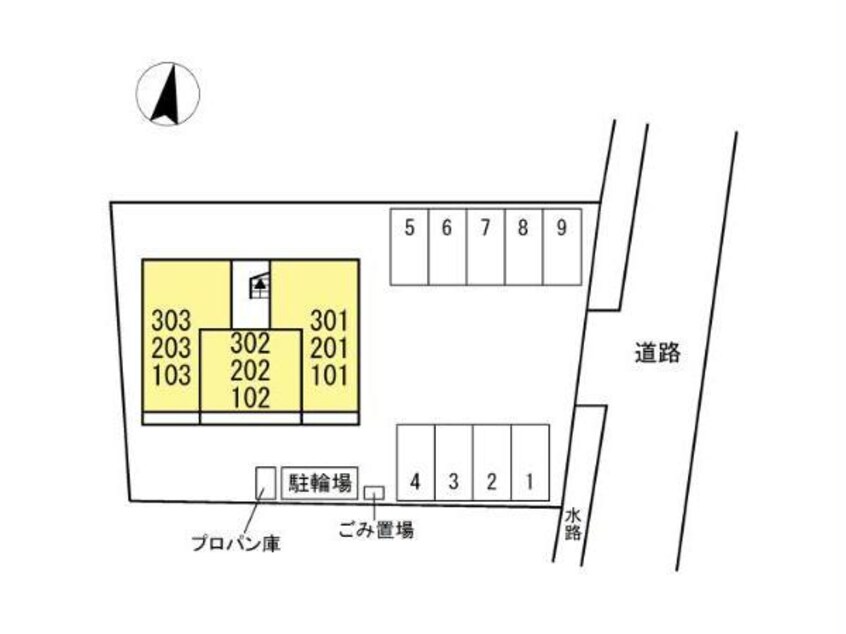 配置図 Ｃｏｚｙ　Ｃｏｕｒｔ