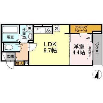 間取図 オリヴィエ西町