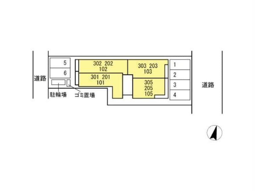 配置図 オリヴィエ西町