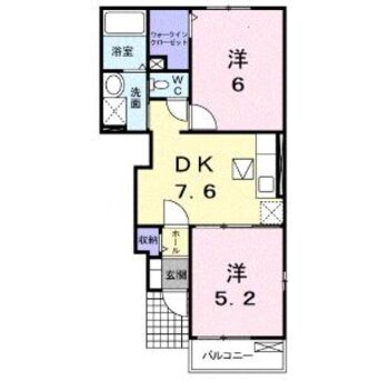 間取図 フィオーレ（御幸町）