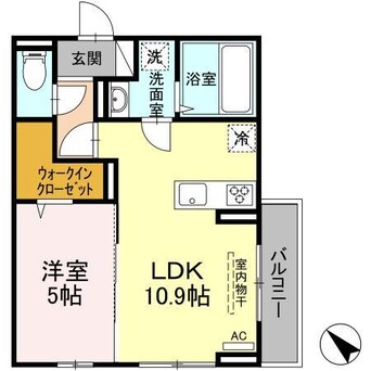 間取図 ヴィラ・シトラス沖野上Ⅰ