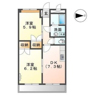 間取図 エル・シャトー