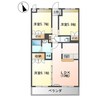 ラルジュ 3LDKの間取り
