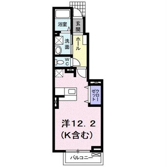 間取図 フローラ（草戸町）