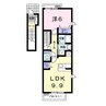 クオーレ　Ｂ 1LDKの間取り