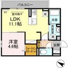 D-room内山Ⅱ 1LDKの間取り