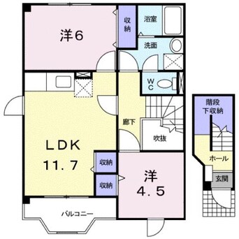 間取図 シティハイツ大門Ｃ