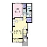 フェリーチェ（川口町2丁目） 1LDKの間取り