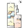 エルモ 2LDKの間取り