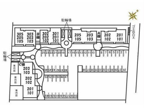  グランマスト多治米　Ｂ棟
