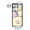 サンシャイン引野 1Kの間取り