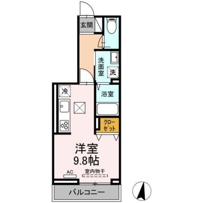 間取図 D-residence西町