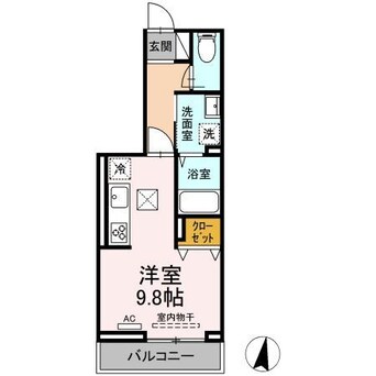 間取図 D-residence西町