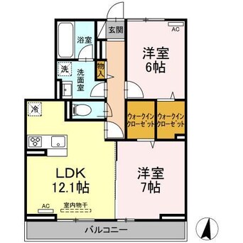 間取図 D-residence西町