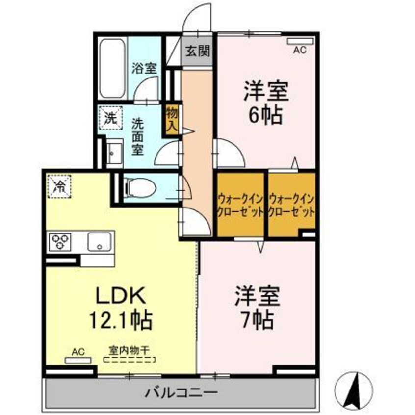 間取図 D-residence西町