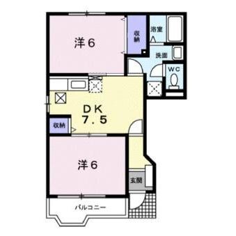 間取り図 中土井ハイツ