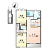 アイディール 2LDKの間取り