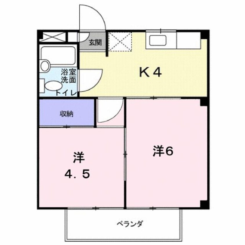 間取図 ハイツフェニックス