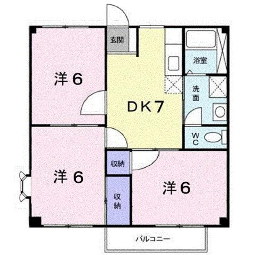 間取図 ニューシティ瀬戸Ｃ