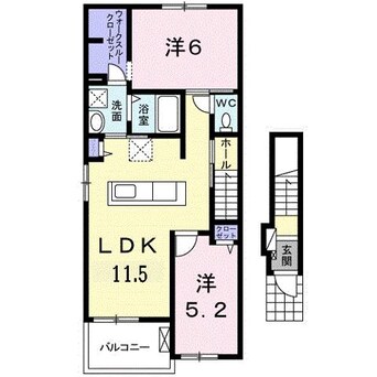 間取図 エミネンス　Ｂ