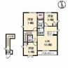 Ｃａｓａ　Ｂｒｏｔｅ　Ａ棟 3LDKの間取り