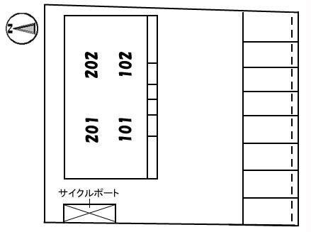  クレセオ　Ｃ棟