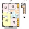 ひだまり館　Ａ棟 3LDKの間取り