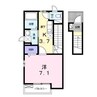 マイ　ディアⅡ 1Kの間取り