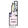 カレント沖野上 1Rの間取り
