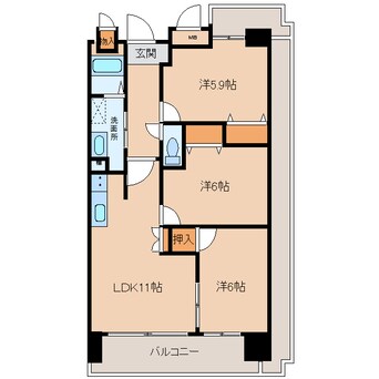 間取図 メゾン八杉