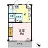 PRIDE-Ⅰ 1Rの間取り