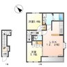 ヘップバーン 2LDKの間取り