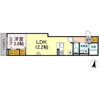 間取図 D-roomTSUCHIYA